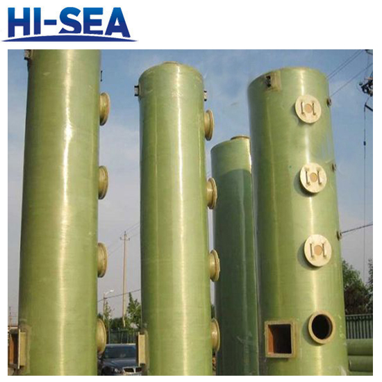 FRP Exhaust Gas Treatment Tower